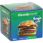 Handynorm Hamburger Burger Pide Tost Sandviç Kılıfı Poşeti - 12.5x12.5 Cm. - 2000 Adetlik 1 Kutu