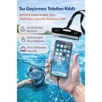 Hane Dostu Su Geçirmez Telefon Kılıfı – Dokunmatik Uyumlu, Boyun Askılı, Tüm Telefonlara Uygun Koruyucu Kılıf