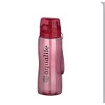 Hane216 Pipetli Rio Su ve Detoks Su Şişesi Matara Policarbon 750 ml - Bordo