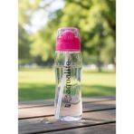 Hane216 Pipetli Rio Su ve Detoks Su Şişesi Matara Policarbon 750 ml - Pembe