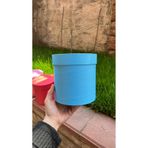 Hanedan HOME Kraft silindir Kutu 15*15cm MAVİ