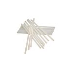 Hanedanev 8 Adet Çubuk Mum Silikon Şeffaf İnce 7,4 X 30 Cm 10W 20W Tabancalar İçin