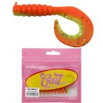 Hanfish Gurt 4.5cm 10 Adet Orak Kuyruk Silikon Yem - AGT-111 Uv Tiger