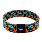 Hang Loose Bands Sörfçü plaj bilekliği, erkek, kadın ve gençler için, rahat yaz bilekliği, Boho çift taraflı bileklik, ayarlanabilir festival aksesuarları ve arkadaşlık takısı bileklik, Tropicali,