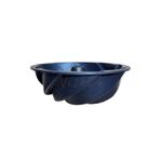 Hanımeli Premium Döküm Kek Turta Kalıbı Mavi 26 cm
