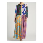 HANIQA Vintage Stil Çiçekli Kadın Elbise