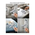 HANK TİCARET Mini Boy Çek Çek Cam Çekpası Oto Cam Çekpası Çekpas Ayna, Ekran Camı, Banyo 16x12 Cm