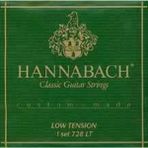 Hannabach 728LTC Custom Made Low Tension Klasik Gitar Teli - Renkli