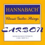 Hannabach CAR8MHT Carbon Klasik Gitar Teli Seti (Profesyonel - High Performance) | Karbon Tizler, Medium/High Tension (O