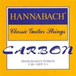 Hannabach Car8mht Carbon Klasik Gitar Teli Seti (Profesyonel - High Performance) | Karbon Tizler, Medium/High Tension (Orta-Sert), Üstün Entonasyon