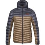 Hannah Arden Erkek Outdoor Mont Asphaltkhaki Stripe - 2XL - Gri - Koyu Sarı