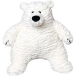 Hannah Peach Sevimli Büyük Beyaz Ayı Bebek Kutup Ayısı Peluş Oyuncak Oturma Duruşu Çocuk Peluş Oyuncak Bebek Kavrama Makinesi (Yurt Dışından) - Beyaz - Gümüş