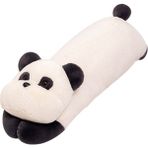 Hannah Peach Uzun Panda Yastık Peluş Oyuncak (Yurt Dışından) - Beyaz - Gümüş