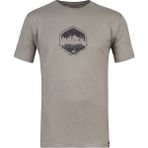 Hannah Ramone Baskılı Erkek T-Shirt Timber Wolf Timber Wolf - Xxxl - 3XL - Gri
