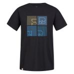 Hannah Ramone Erkek Outdoor T-Shirt anthracite/india ink - S