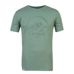Hannah Ravi Baskılı Erkek T-Shirt Oil Green - XXXL