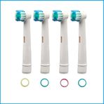 Hannah Şarjlı Diş Fırçası Başlığı 4'lü Paket