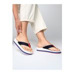 HANOX Poppy Dokuma Dolgu Topuk Kadın Parmak Arası Plaj Terlik Flip Flops (4.5) Cm