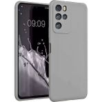HANPORIUM Omix X700 Uyumlu Silikon Kılıf - Kamera Korumalı Esnek Pastel Renk Kapak - Gri