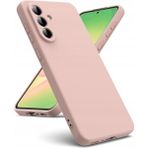 HANPORIUM Samsung Galaxy S23 Plus Uyumlu Silikon Kılıf - Pastel Renk Tonu Kamera Korumalı Esnek Kapak - Pudra Pembe