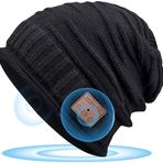 HANPURE Bluetooth bere erkekler ve kadınlar için hediyeler – kış beresi erkek Bluetooth 5.0 kulaklıklı erkek kışlık bere, üniseks müzik beresi, bere, koşucular için hediye, Noel'de kayak yapmak için
