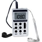 Hanrongda HRD-103 Am Fm Dijital Radyo 2 Bant Stereo (Yurt Dışından) - Gümüş