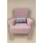 Hansarayhome Jakarli Tekli Koltuk Örtüsü Berjer Koltuk Kılıfı - 50 x 75 cm - Pembe