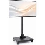 Hansdo Tv Standı – Tekerli Tv Askısı – Hareketli Tv Standı – 22″ – 43″ Tv Ile Uyumlu – Metal – Siyah – Stvs2