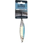 Hansen Pilgrim 7.8cm 22GR Silver/blue Lüfer-Levrek Kaşık - Silver-Blue