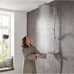 Hansgrohe 27281000 Crometta E 240 Termostatik Banyo Bataryalı Duş Kolonu