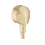 Hansgrohe 27454140 FixFit Mat Bronz Gönye Çıkış Dirseği