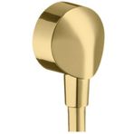 Hansgrohe 27454990 FixFit Parlak Altın Optik Gönye Çıkış Dirseği