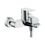 Hansgrohe 31480000 Metris Tek Kollu Aplike Krom Banyo Bataryası