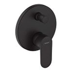 Hansgrohe 71466670 Satin Siyah Vernis Tek Kollu Banyo Bataryası