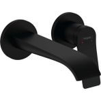 Hansgrohe 75050670 Vivenis Ankastre 195 mm Satin Siyah Lavabo Bataryası