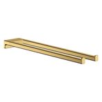 hansgrohe AddStoris havlu askısı, 44,5 cm, banyo havlusu askısı, cilalı altın görünümlü, 40 x 455 x 85 cm