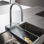 Hansgrohe M81 Aquno Select Tek Kollu Eviye Bataryası