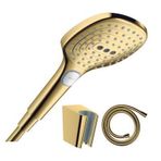 Hansgrohe Raindance Select E 120 3 Jet Altın El Duşu Seti