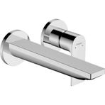 Hansgrohe Rebris E Tek Kollu Lavabo Bataryası Ankastre Montaj, Duvara monte, 20 cm Gaga İle Krom