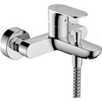 Hansgrohe Rebris S Aplike Krom Banyo Bataryası