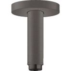 Hansgrohe S 10 cm Mat Siyah Krom Tavan Bağlantısı