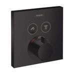 Hansgrohe ShowerSelect Termostatik Ankastre Banyo Bataryası 2 Çıkış - Mat Siyah