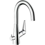 Hansgrohe Talis M51 Tek Kollu Eviyebataryası 220, Açma-Kapama Valfi, 1jet Krom 72811000
