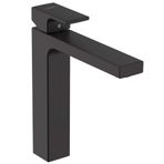Hansgrohe Vernis Shape 190 Sifon Kumandalı Satin Siyah Lavabo Bataryası