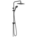 Hansgrohe Vernis Shape 230 1 Jet Reno Mat Siyah Duş Kolonu Seti