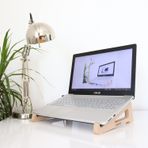 Hanwood Laptop Yükseltici Ahşap Stand ALS2