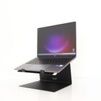 Hanwood Metal Laptop Standı - Siyah - Laptop Yükseltici - Altlık - SLS1BL