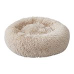 Hanyang Açık Kahve 60X26 cm Fermuar Keçe Kumaş Kış Sıcak Pet Kedi Kumu Yol Tarifi Yatak Yumurta Şeklinde Köpek Evi Çıkarılabilir Yastık ile Uyku Tulumu (Yurt Dışından)