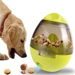 Hanyang Gül Kırmızı Evcil Hayvanlar Çiğneme Oyuncakları Köpek Sızdıran Gıda Topu Eğitici Molar Diş Temizleyici Tumbler Çiğneme Interaktif Malzemeleri Kedi Oynarken Yeme (Yurt Dışından)