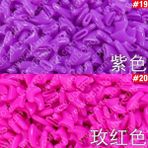 Hanyang Orange Peel L Yeni Çift Renkli Kediler Için 20'li Yumuşak Tırnak Kapakları + 1x Yapışkan Tutkal + 1x Aplikatör /* Xs, S, M, L, Cover, Cat,pati, Pençe, Xzo */ (Yurt Dışından)